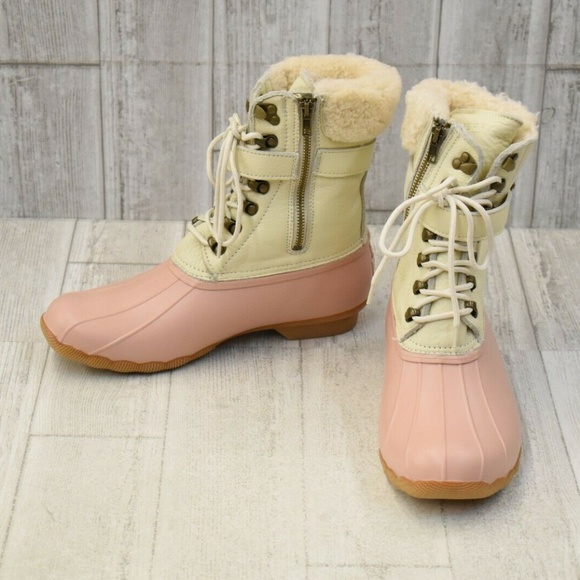 Sperry Shoes - Women's Sperry Saltwater Leather Duck Boot